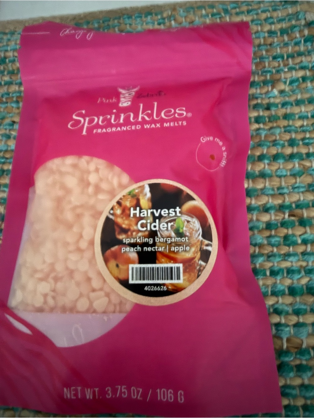 🎃Harvest Cider Fragranced Wax Melts - Pink🎃🍁